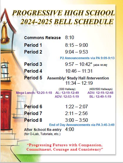 Regular Bell Schedule 